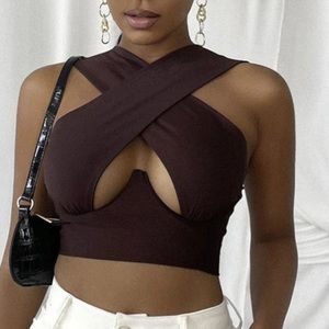 Brown top